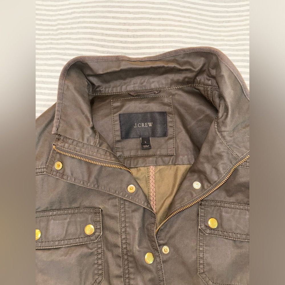J.Crew Olive Green Field Jacket